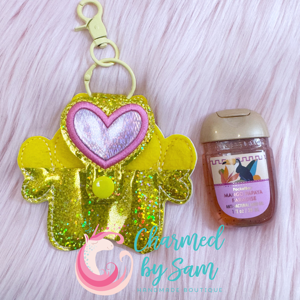 Bumble Bee Sanitizer Holder