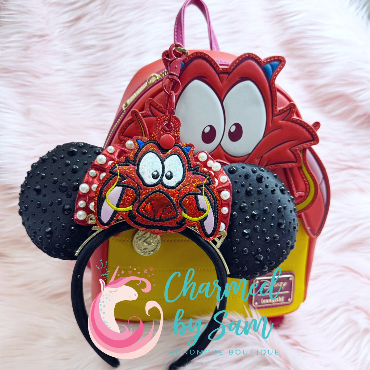 Mushu Guardian Dragon Ears Holder