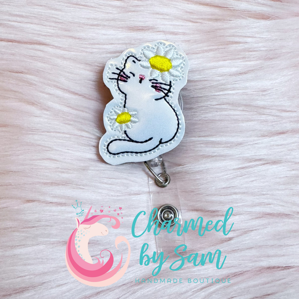 Pretty Kitty Badge Reel