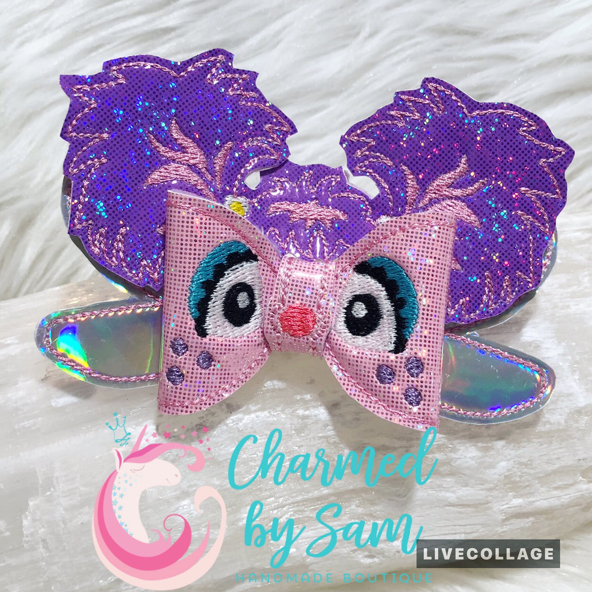 Abby Sesame Street Bow
