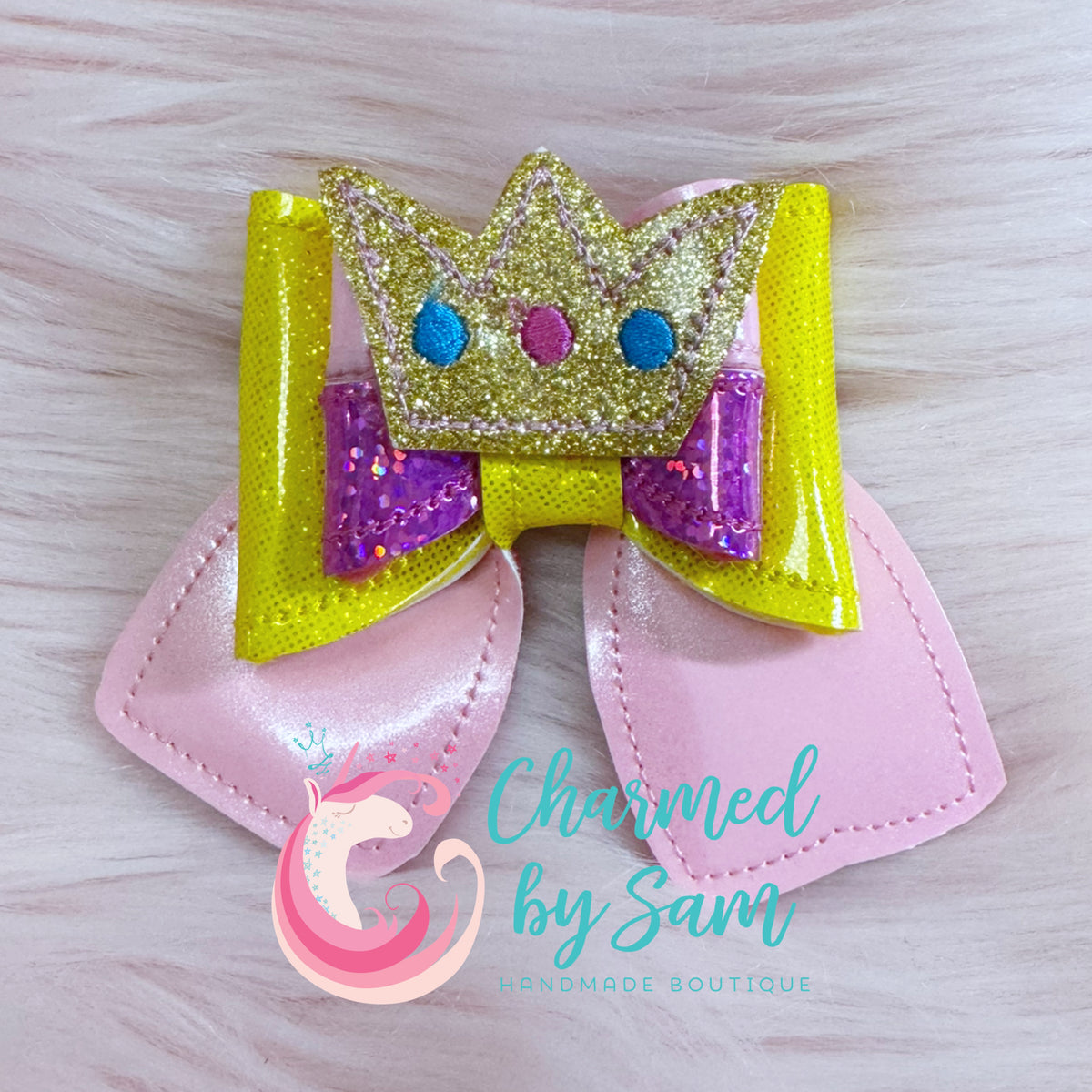 Princess Peach Bow