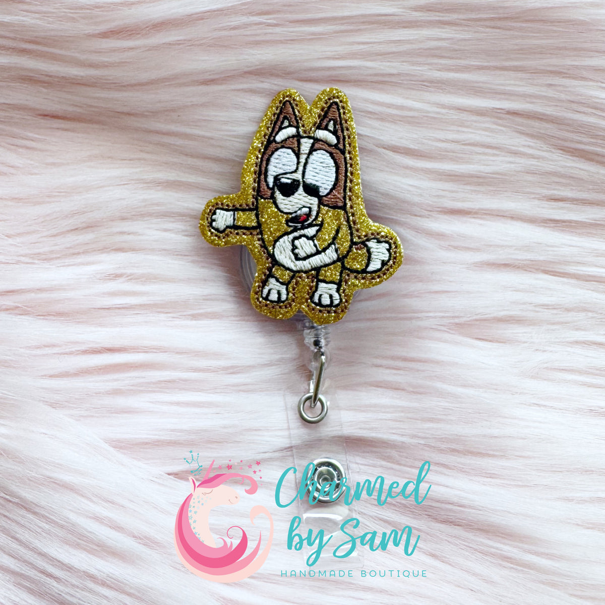 Bingo the Aussie Sister Badge Reel